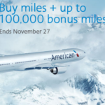【アメリカン航空】今なら最大10万ボーナスマイルがもらえる!マイル購入キャンペーン実施中