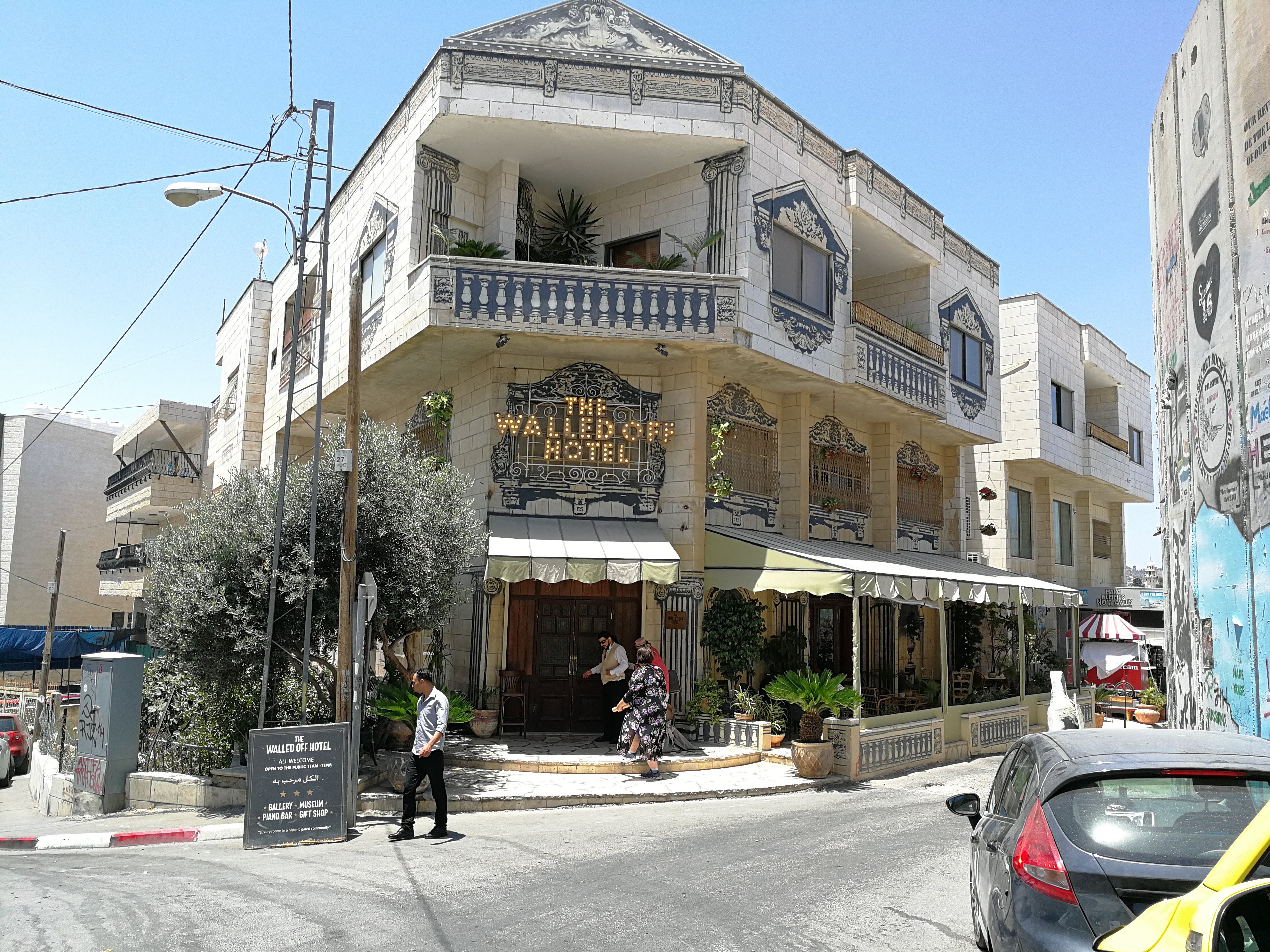 パレスチナ/ベツレヘム】バンクシーの世界一眺めの悪いホテル【ザ